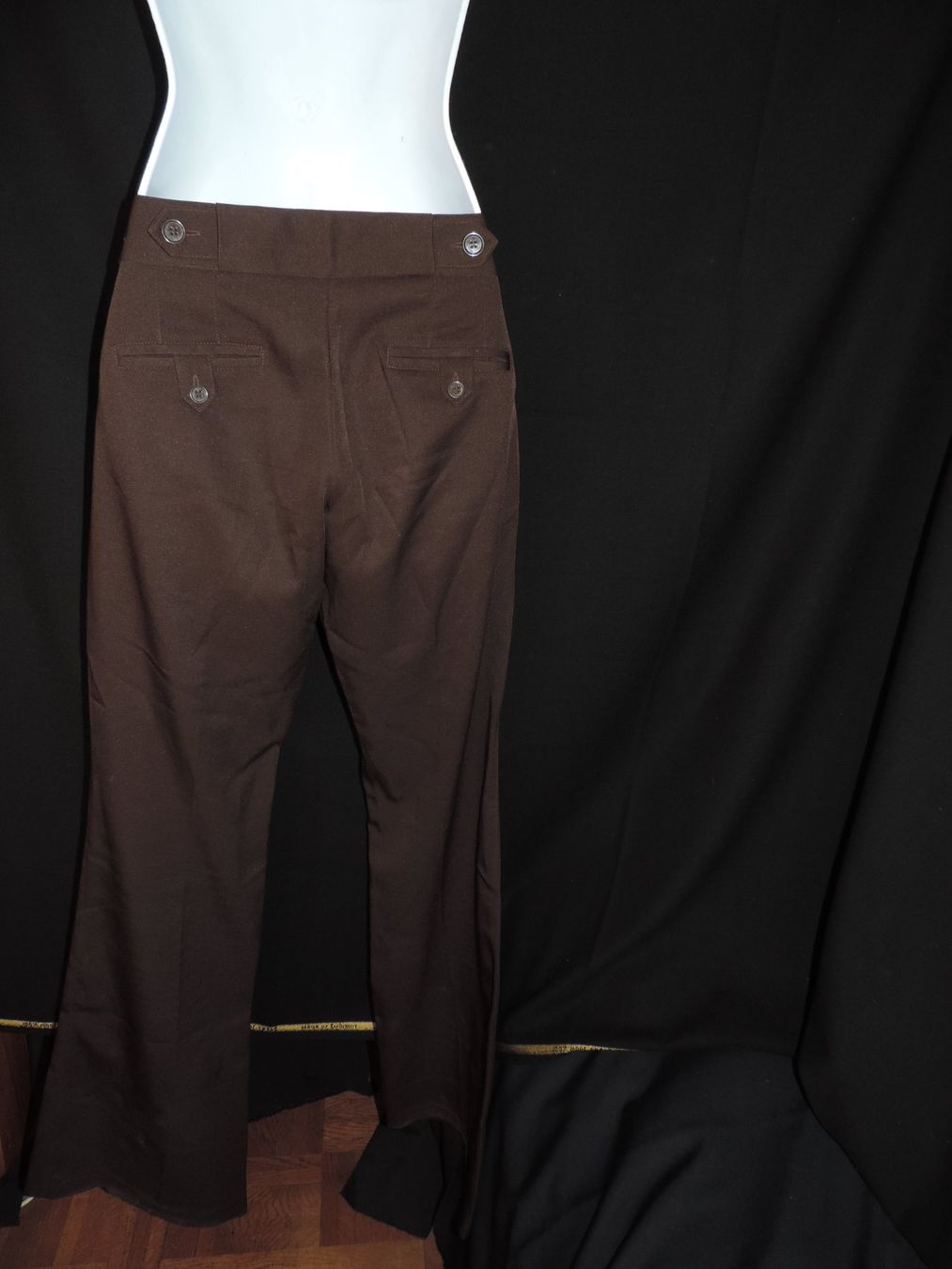 Pantaloni: pantalon droit brun – Usato da Genève venduto da Axelle333 9