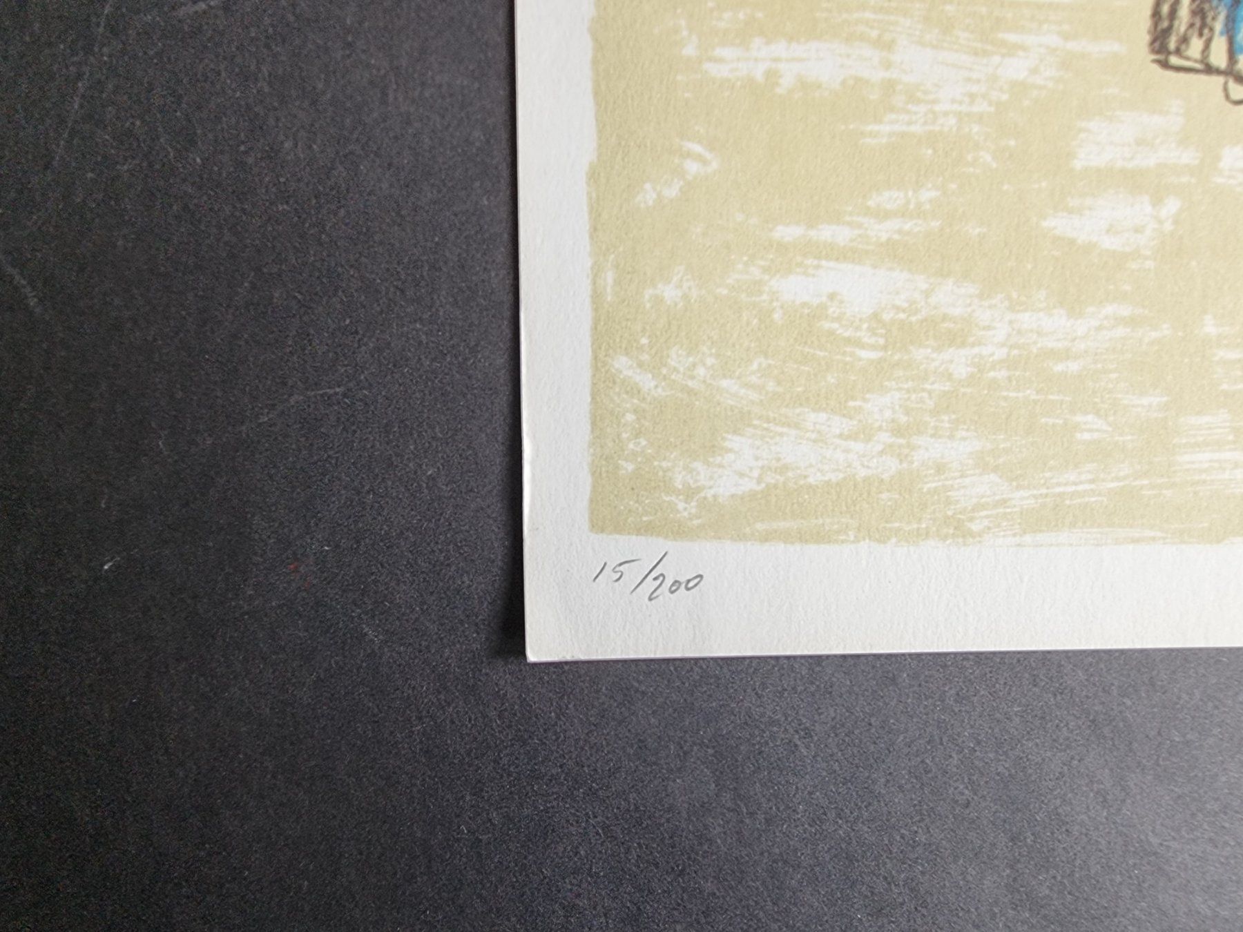 Grafiken & Lithographien: KÜNSTLER  ? LITHOGRAPHIE SIGNIERT NUMMERIERT – Gebraucht aus Gersau von grafik-kunst 3