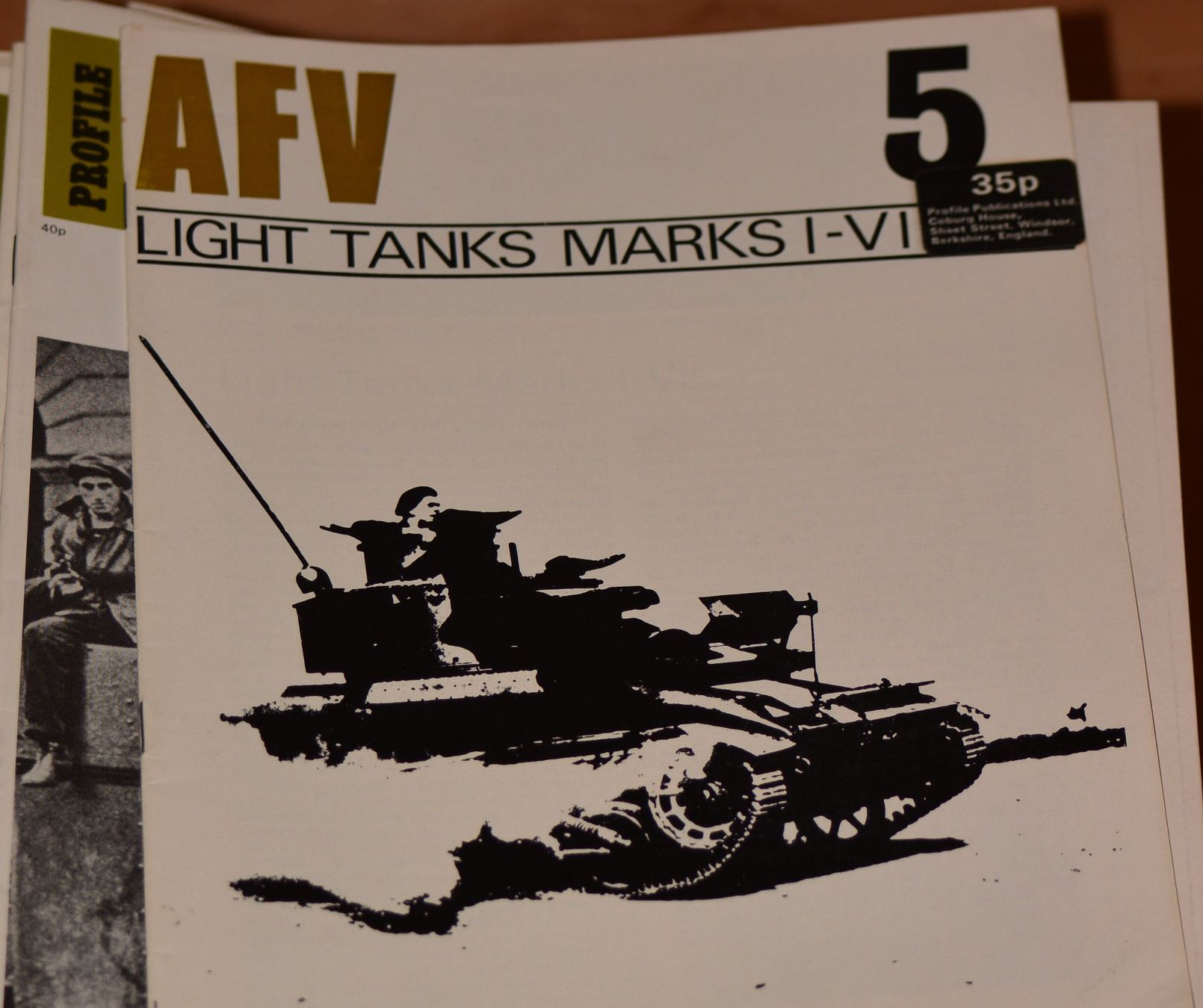 Zeitschriften & Magazine: AFV Nr.5 - Light Tanks Marks I-VI – Gebraucht aus Basel von Dogana