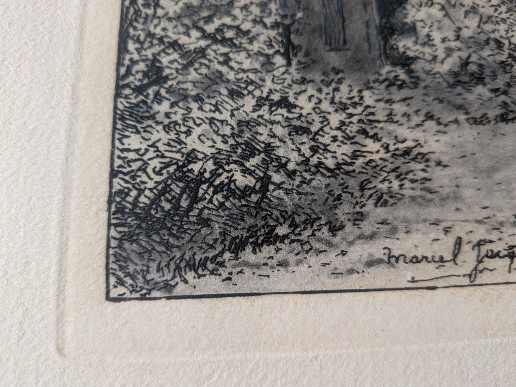 Dipinti: Marcel Jaque Atelier Th. Rousseau Barbizon – Usato da Emmen venduto da magelan 5