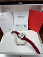 IWC Lady Da-Vinci mit 105 Rubin Baguetten neu ungetragen