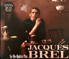 2 CDs Jacques Brel • Ne me quitte pas • 44 Songs • français