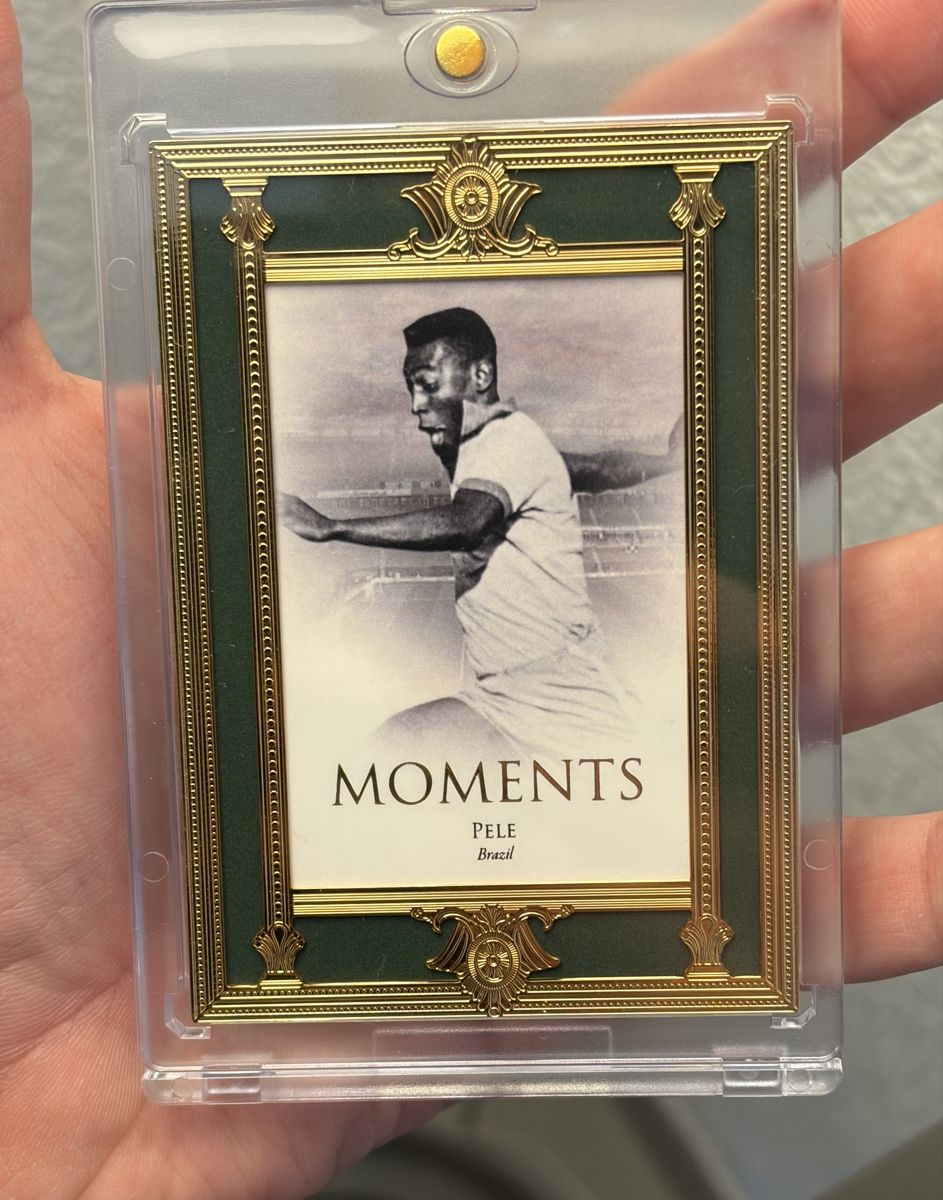 Carte collezionabili: PELE Gold Frame Futera /12 – Usato da Moudon venduto da AndreSR89 1
