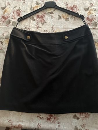 Schwarzer Esprit eleganter Rock Gr. 42,Herbst-Style!