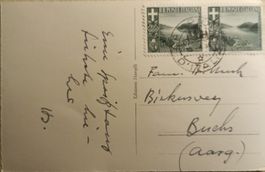 Lote sellos Italia, Tarjeta Postal, Casino de Campioni
