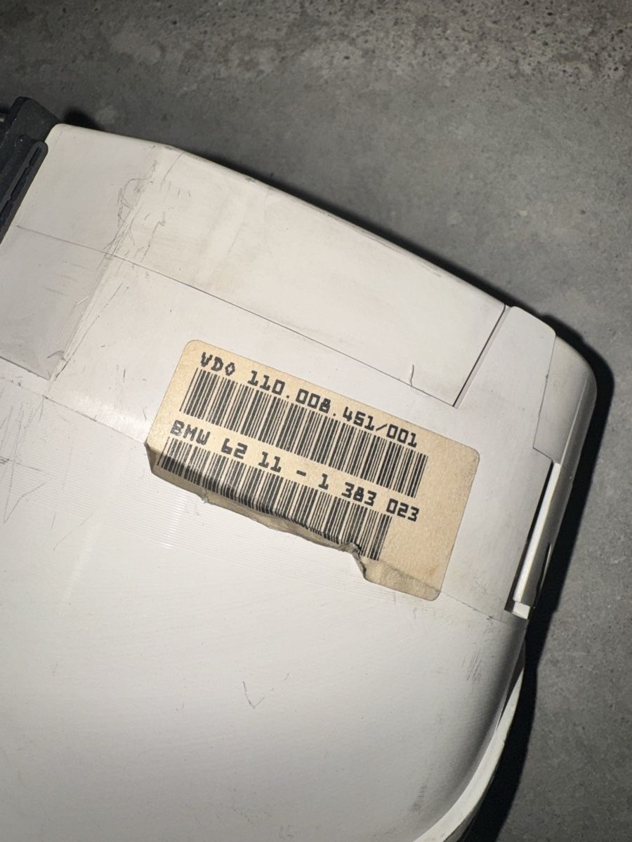 BMW Tutti pezzi di ricambio auto: BMW E31 Tacho  – Usato da Meilen venduto da SimoKutlin46 2