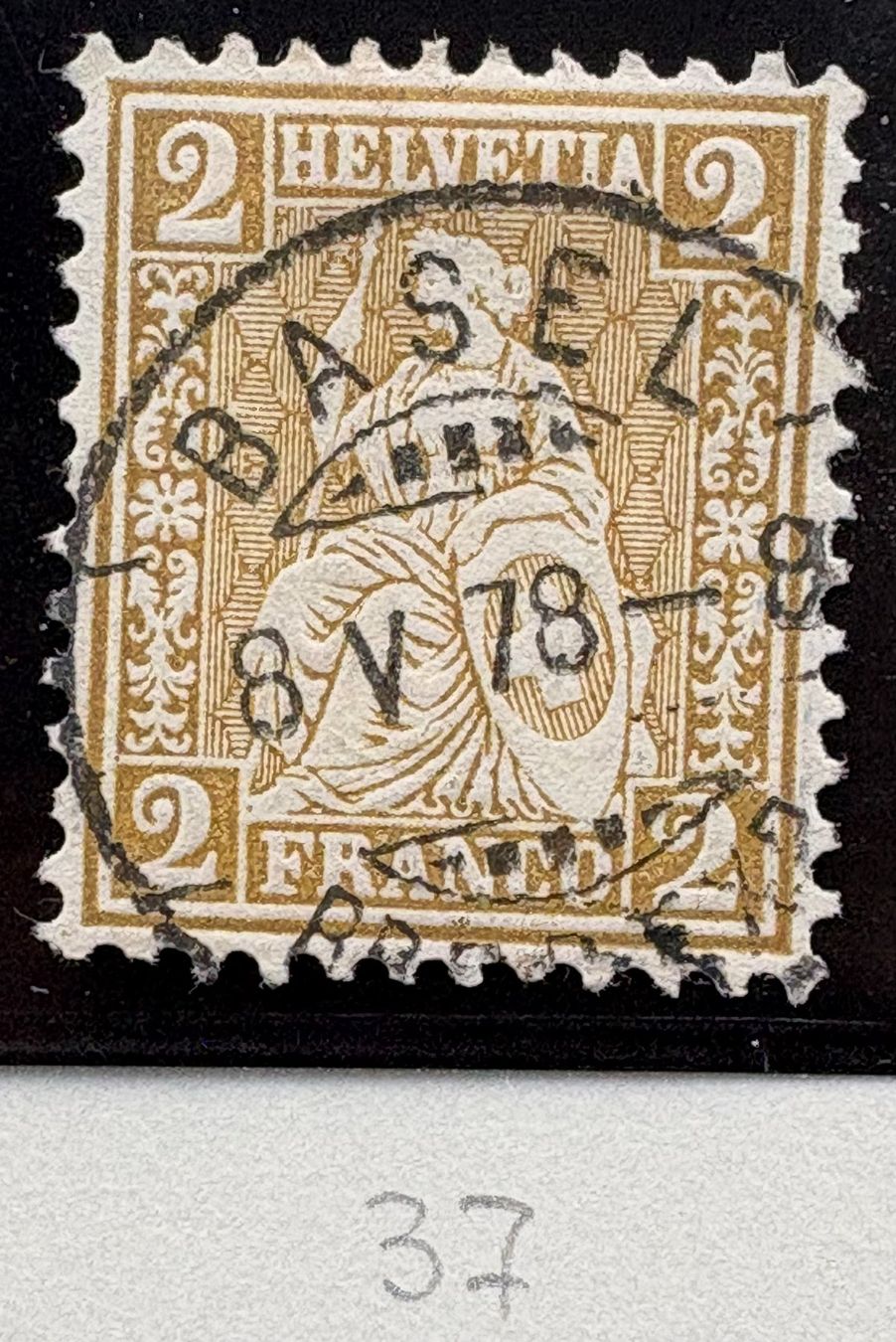 Tutti i francobolli: SITZENDE HELVETIA – Usato da Ostermundigen venduto da Heavenmaus75