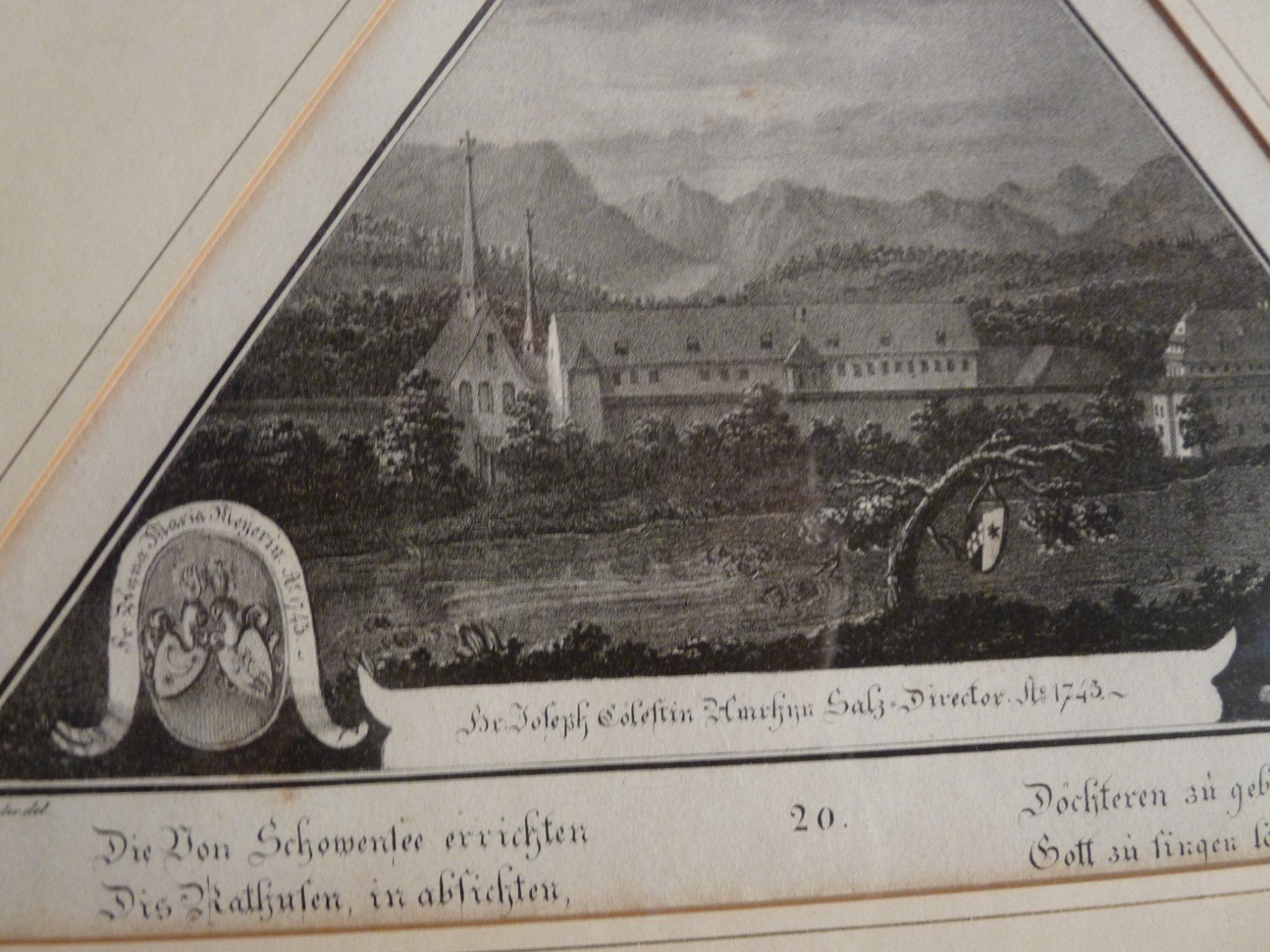 Grafiken & Lithographien: Lithografie Kloster Rathausen, Luzern – Gebraucht aus Emmen von Sutim2005 2