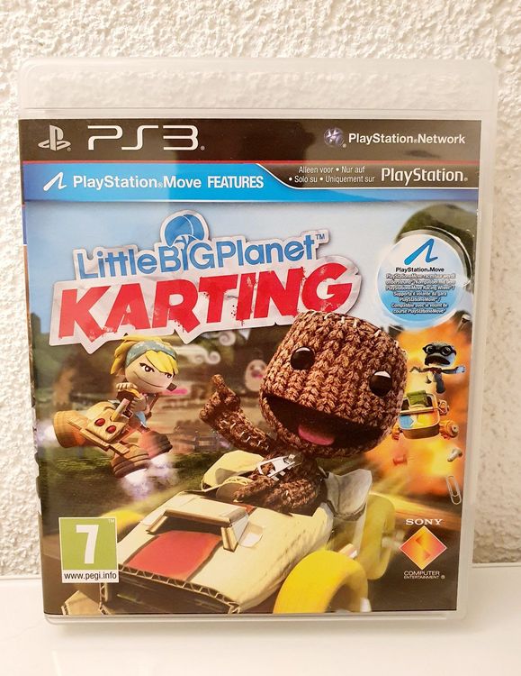 PRESS KIT LittleBigPlanet Karting Pour PS3 – RARE – Comme Neuf