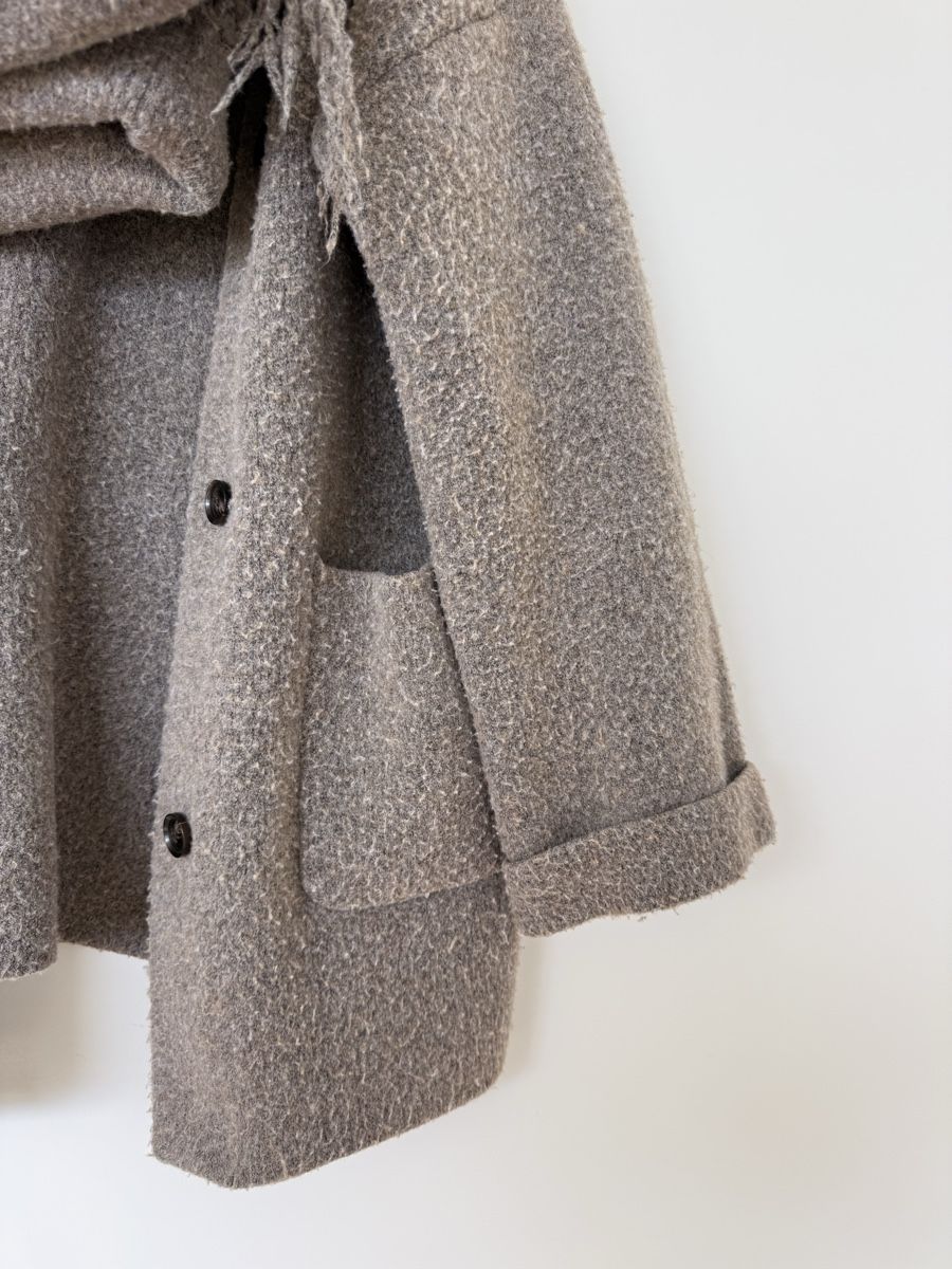Zara Cappotti: Manteau avec écharpe Zara – Usato da Monthey venduto da sen_6ckr 2