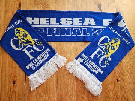 Chelsea FC Cup Final 2002 Fan-Schal Fussball Fan Pub England