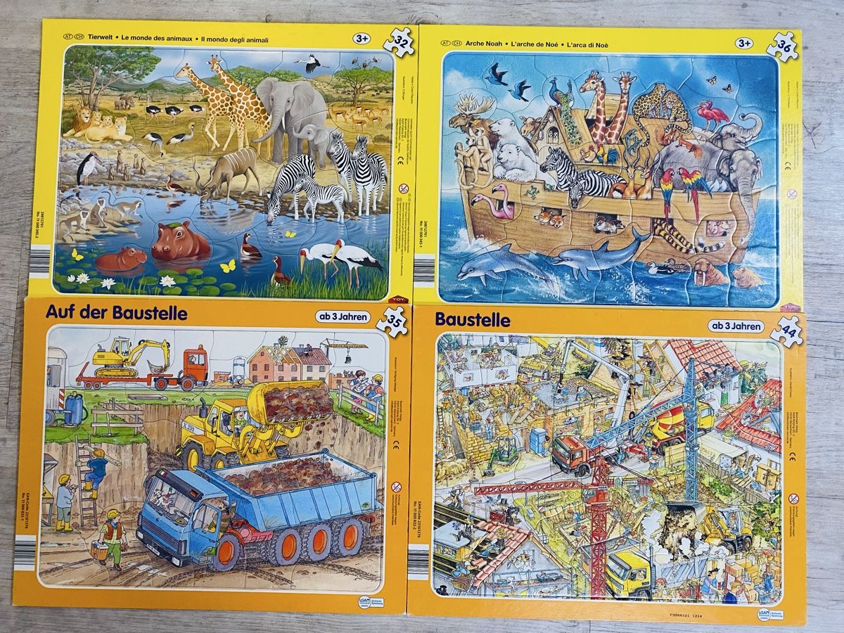 Puzzle: 4 Stk. Puzzle ab 3 Jahren – Usato da Niederwil AG venduto da Rola77