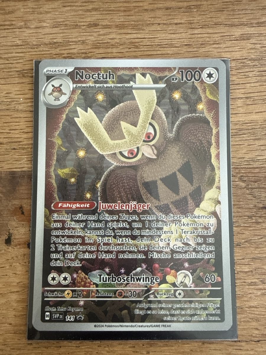 Cartoline: Pokemon Karte Noctuh – Nuovo (secondo la descrizione) da Rorschacherberg venduto da Vhl1994
