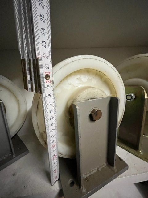 Altro per stoccaggio & trasporto: 4 x Bockrollen mit Bauhöhe 22 cm – Nuovo (secondo la descrizione) da Altbüron venduto da Februar26 5