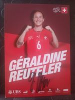 Geraldine Reuteler - handsignierte SFV Karte - ⚽🏆