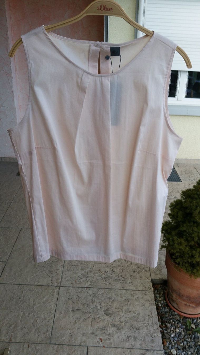 S.Oliver Camicette: Damenbluse S.Oliver ohne Arm Grösse 42 – Nuovo e nell'imballaggio originale da Huttwil venduto da Lakeshore161
