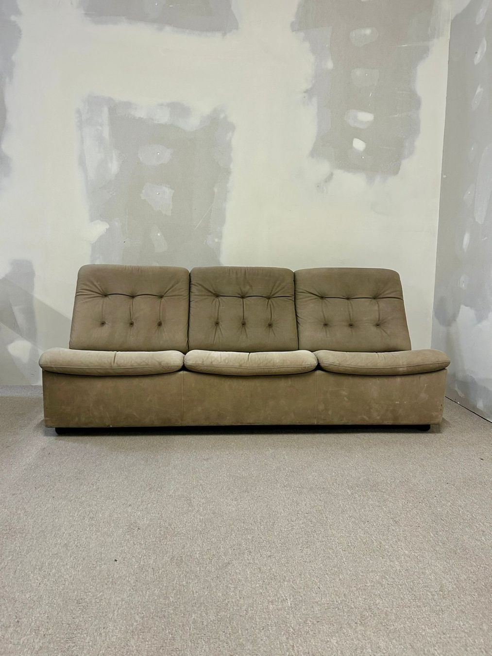 Sofas: 3er Sofa, Vintage, Leder, Intertime a.r.s., Schweizer Möbel – Gebraucht aus Rickenbach ZH von Insider-Boerse 5