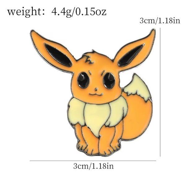 Pokémon Plaketten & Abzeichen: Pokémon 9 Eeveelutions Pin's – Neu und originalverpackt aus Genève von Resko 2