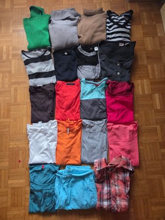 T-Shirts, Kleider, Pullover, Bluse, Bermudashorts Gr. M