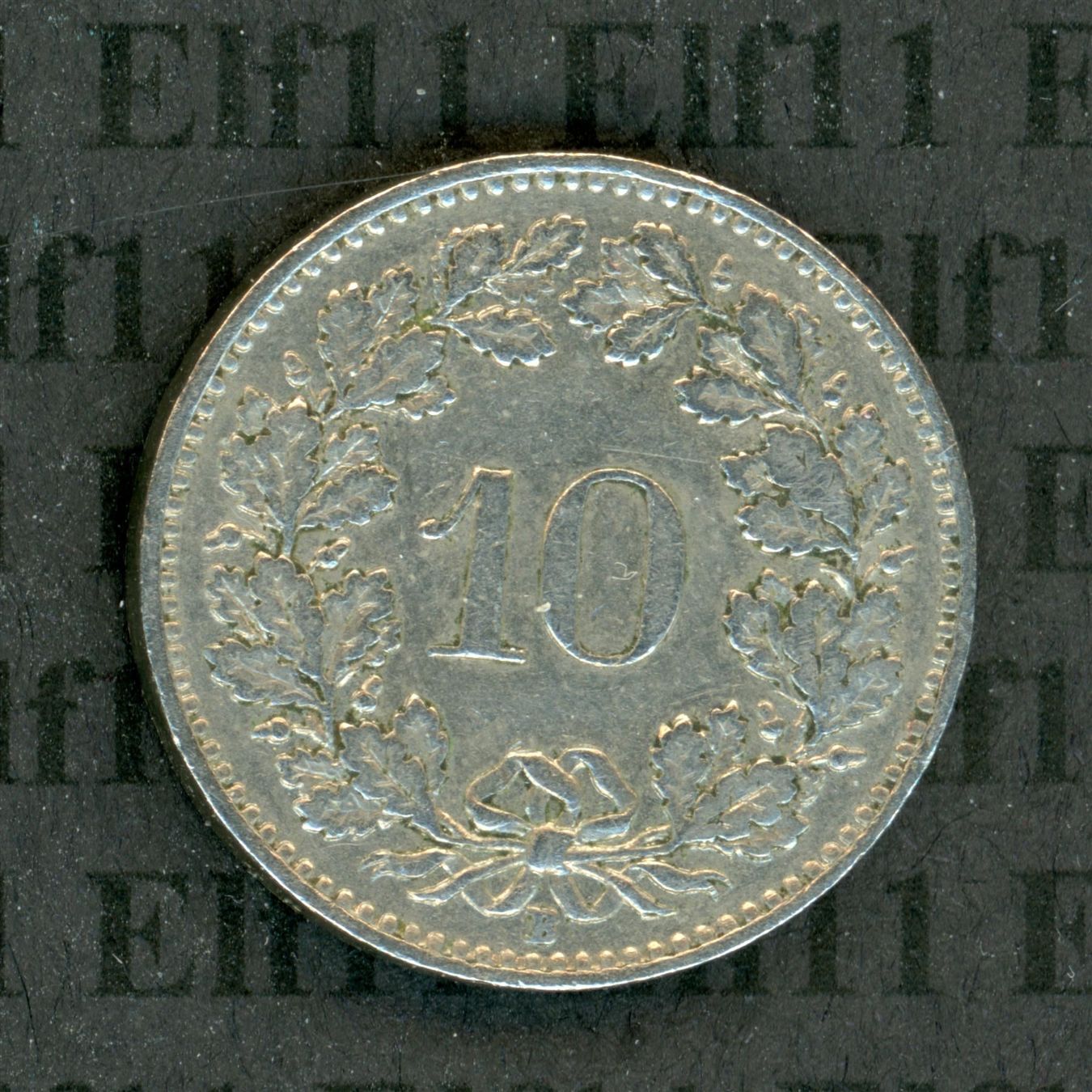 Tutti le monete: CHF___0.10 1946 ss 10 Rappen – Usato da Widnau venduto da Elf11 1