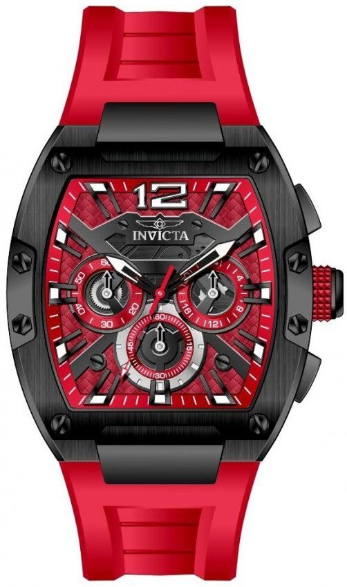 Invicta Montres: Invicta  Rennen Quarz Red Dial Herren – Neuf avec emballage d'origine à Kehrsatz par CIVOMILES 1