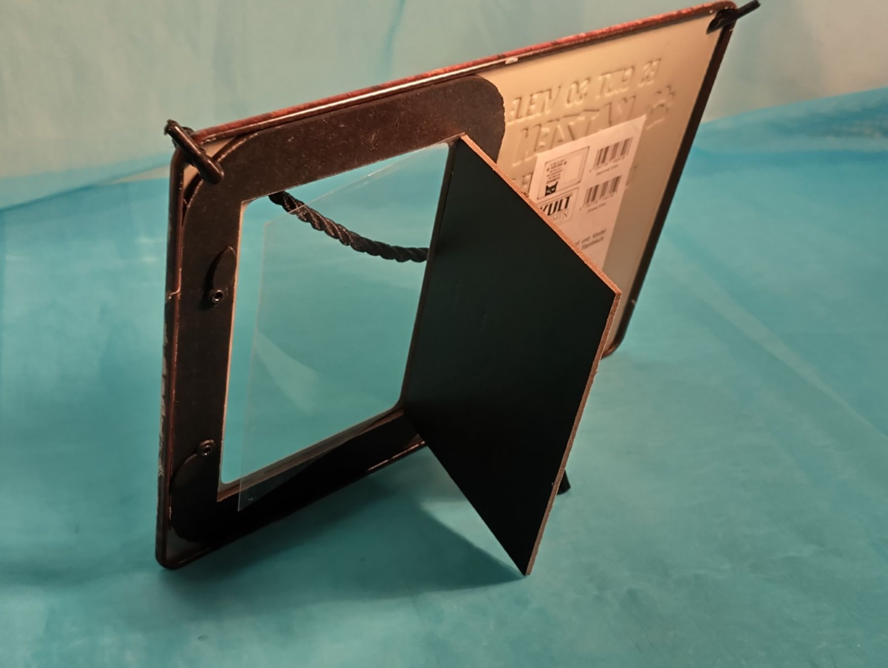 Insegne: Metalltafel Katze mit Spruch und Wechselrahmen – Nuovo (secondo la descrizione) da Bellach venduto da JingleCherry 1