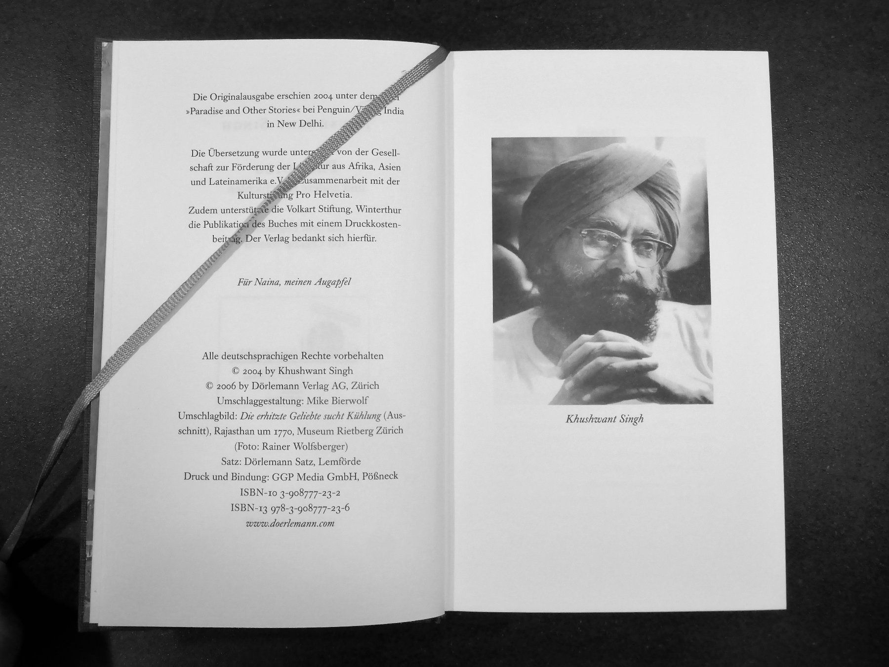 Libri: K. Singh: Paradies un andere Geschichten – Usato da Jegenstorf venduto da ladoga66 2