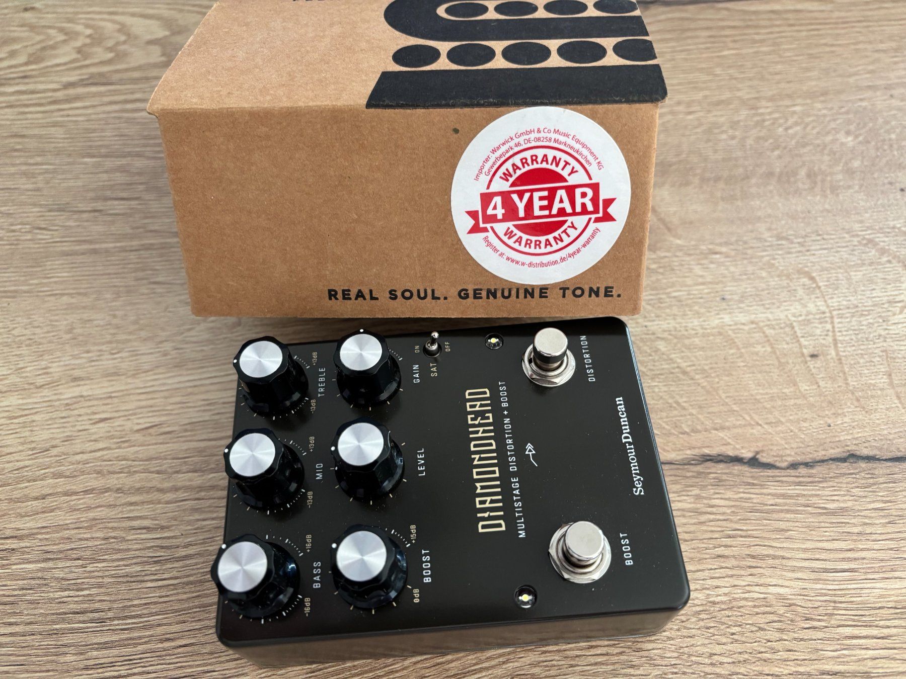Strumenti musicali: SEYMOUR DUNCAN Diamondhead Multistage Distortion and Boost – Usato da Uster venduto da Zalupi 2