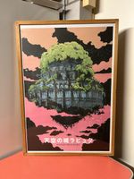 Poster Laputa: Castle in the Sky Hayao Miyazaki gerahmt