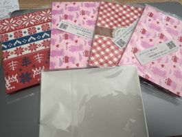 Bonbon Paperchen Set 5x100 Blatt verschiedene Muster Neu🍭