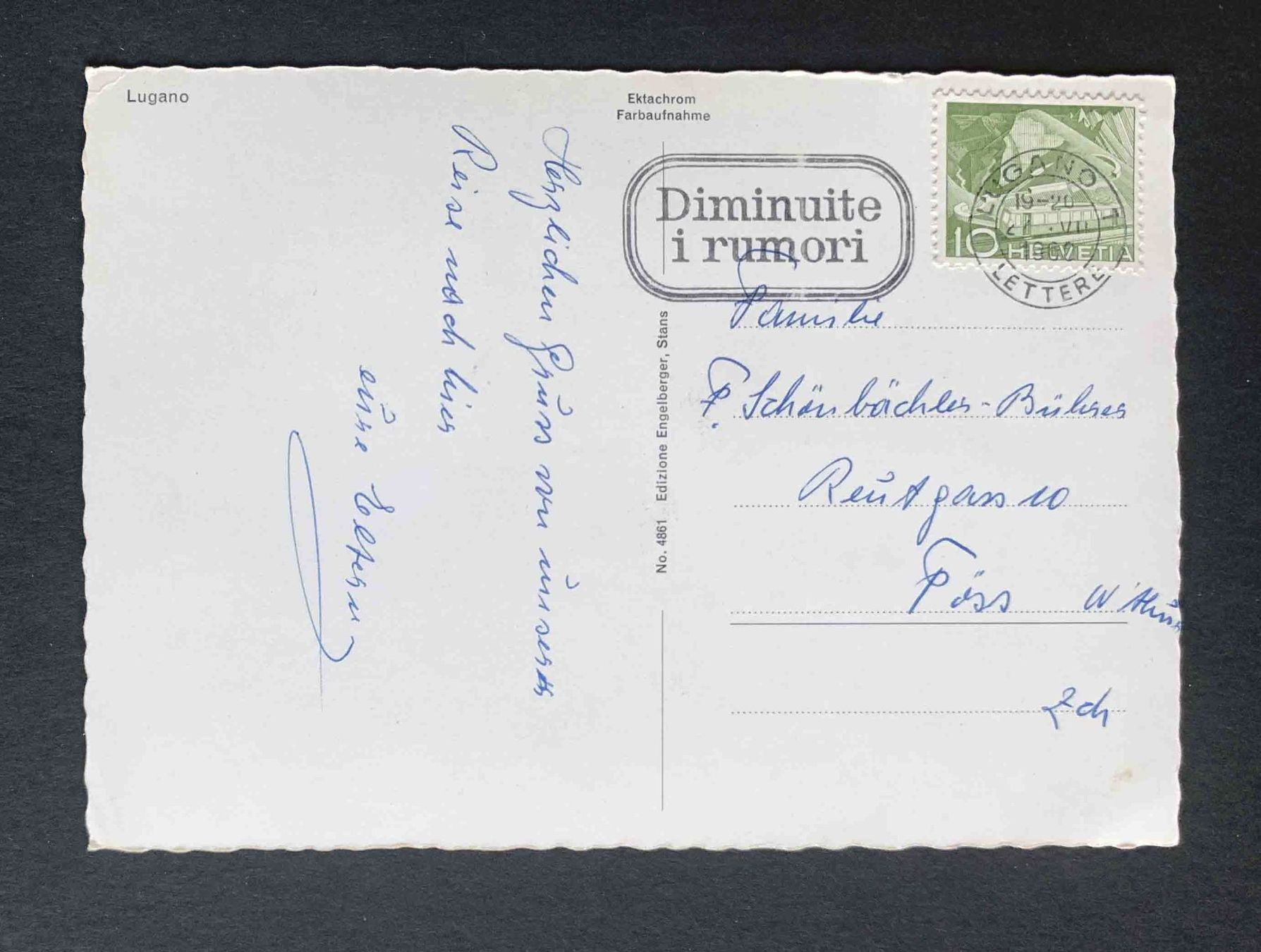 Cartes postales: AK Lugano – D'occasion à Goldau par artelier1 1