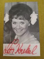 Lotti Krekel - verstorben - handsigniert