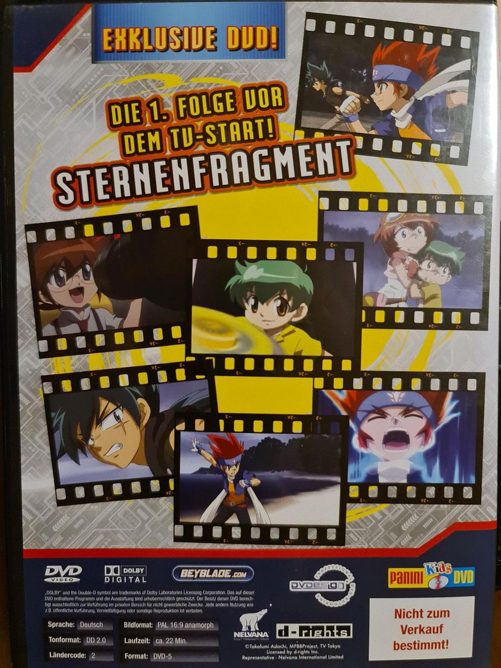 Tutti i DVDs: DVD Beyblade Fury – Usato da Dintikon venduto da Vexi 1