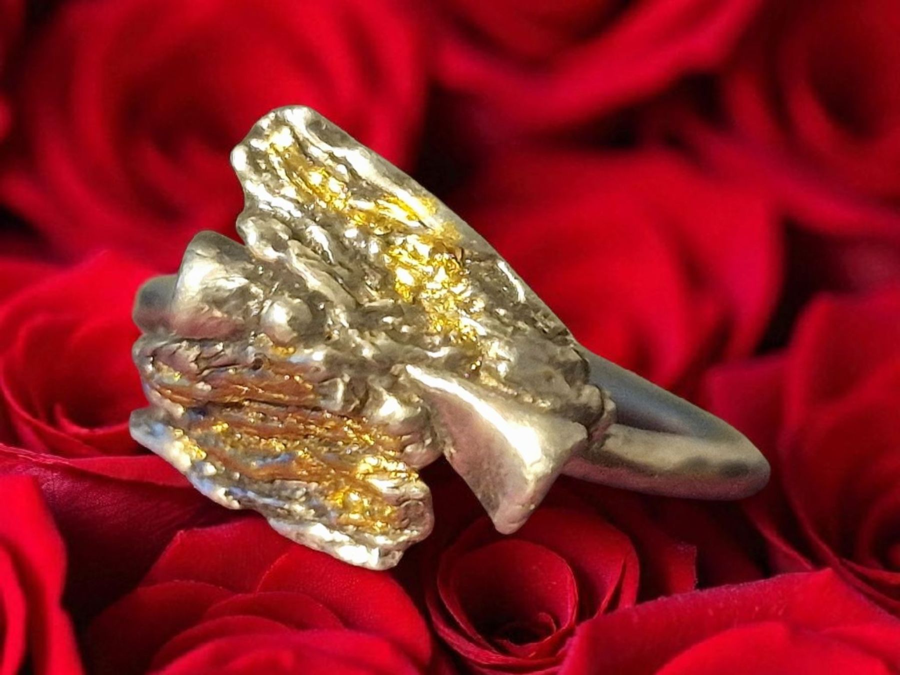 Ringe: Fairystyle Ring Silber mit Goldakzenten, Gr  55 – Neu und originalverpackt aus Aarau von Schmuckhoehle_MD 3