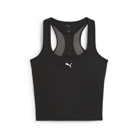 Puma W CLOUDSPUN MESH 2in1 Tank - puma black (Grösse: L)