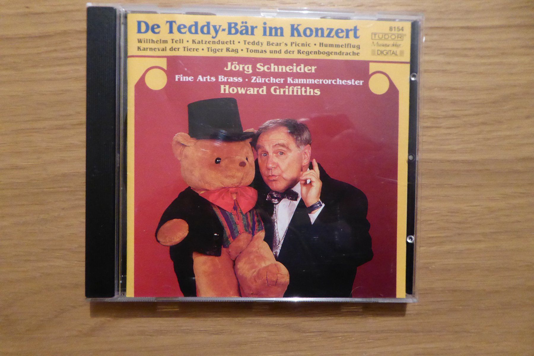 CDs: CD Kinder Jörg Schneider De Teddy-Bär im Konzert – Gebraucht aus Allschwil von Summelsarium