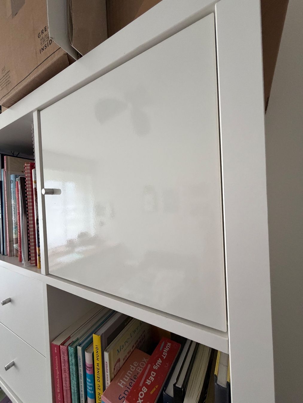 Ikea Scaffali: Kallax Regal mit 10 Fächern, weiss – Usato da Meilen venduto da Sura18 1