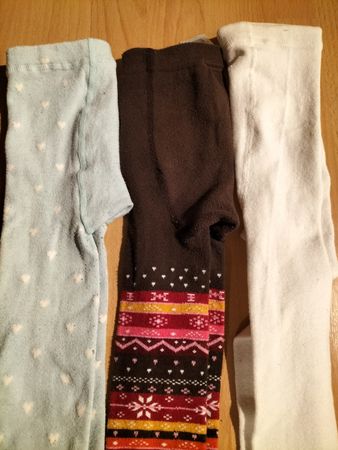 3er Set Mädchen  strumpfhosen gr. 110 116