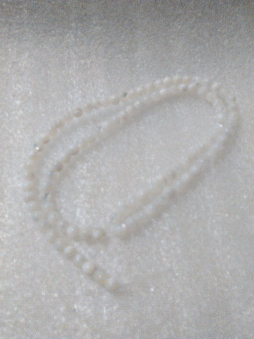 Catenine: strand kette,echt moschelen,weiss – Nuovo (secondo la descrizione) da Basel venduto da bijoutrie_4 4