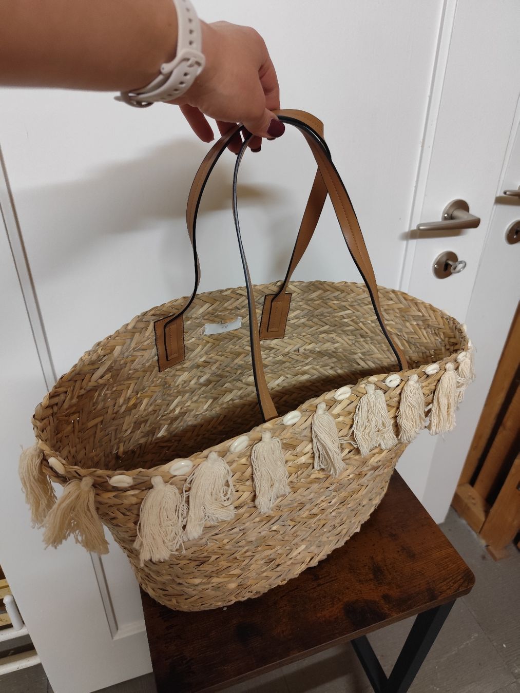 Taschen für Damen: Strandtasche Jodie – Gebraucht aus Biel/Bienne von Fundarella 1