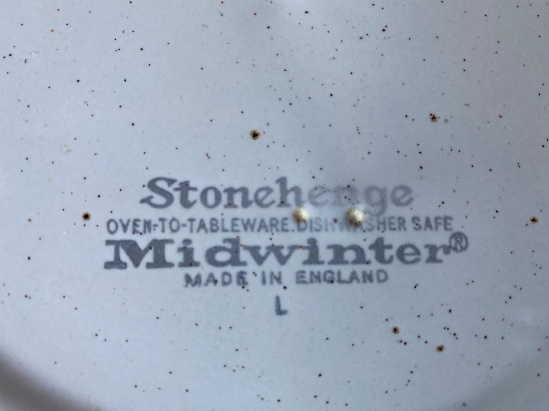 Piatti: schöner Stonehenge Midwinter Teller – Usato da Feldbach venduto da Olive1 9