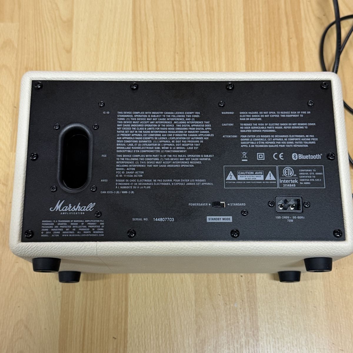 Marshall Casse acustiche: Marshall Lautsprecher Acton Bluetooth weiss gebraucht – Usato da Thun venduto da BanjoDan 2