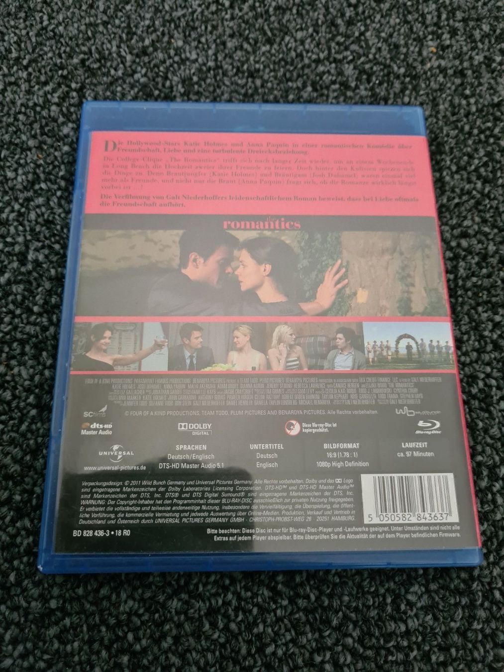 Tutti i DVDs: ROMANTICS – Usato da Ruswil venduto da jan_bxl5 1