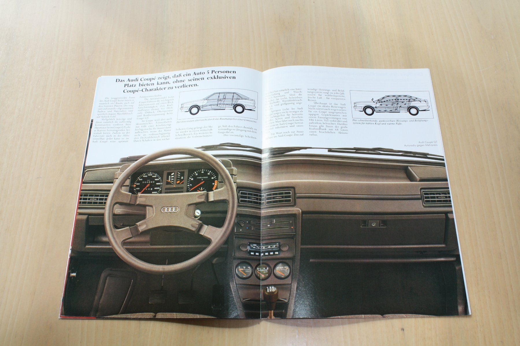 Audi Documenti: Audi Coupé Prospekt 1/1982 – Usato da Wikon venduto da erwin400 6