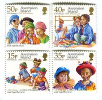 Briefmarken "Weihnachten". Ascension