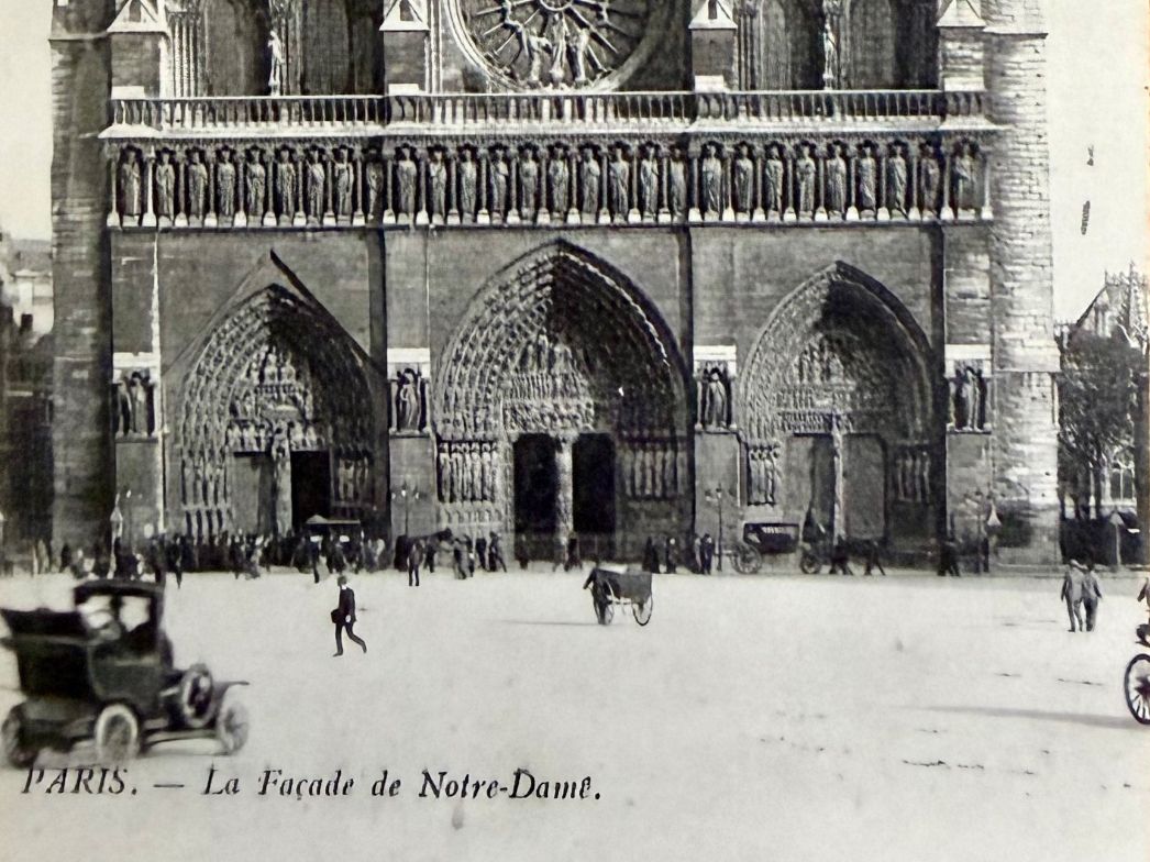 Ansichtskarten: PARIS - Notre Dame - Animation 1913 – Gebraucht aus Lutry von Ediego 2