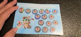 Story Mania 15 Sticker Volle Karte