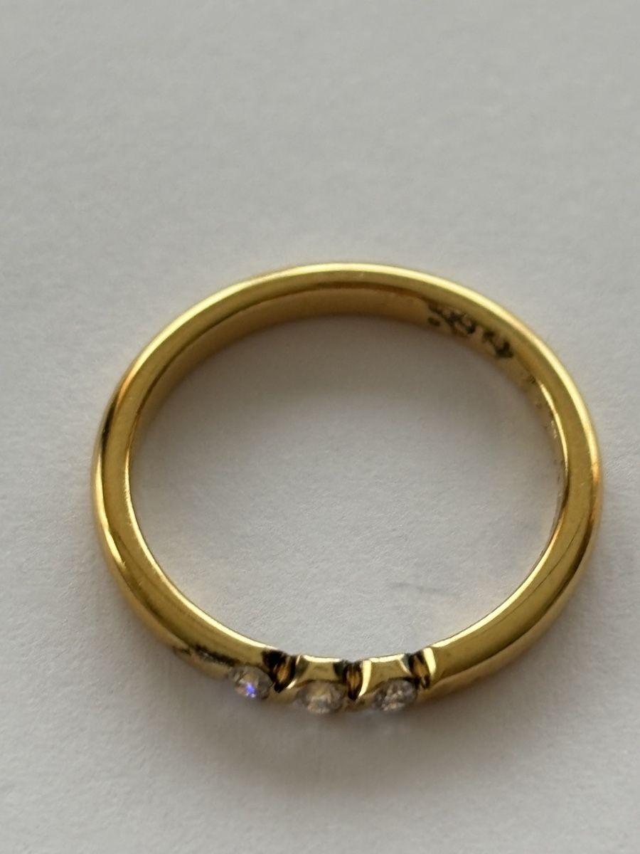Anelli: Ring Silber 925 vergoldet  – Usato da Langnau am Albis venduto da flusspflege 4