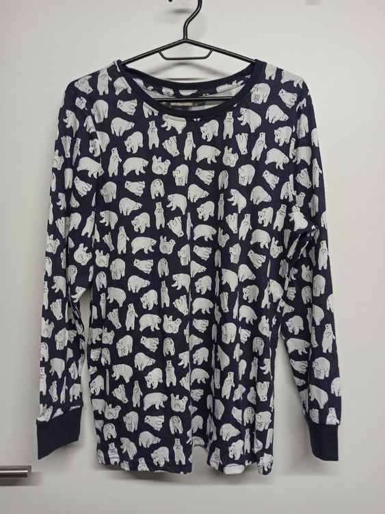 NEUES Pyjama mit Eisbären Gr. M 40/42 2