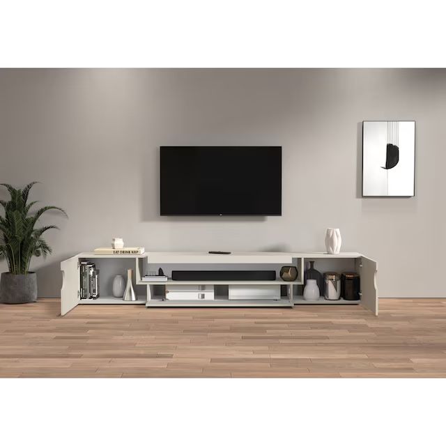 Mobili TV: Lowboard weiss 240 cm - ungebraucht – Nuovo (secondo la descrizione) da Heitenried venduto da micrapella 1